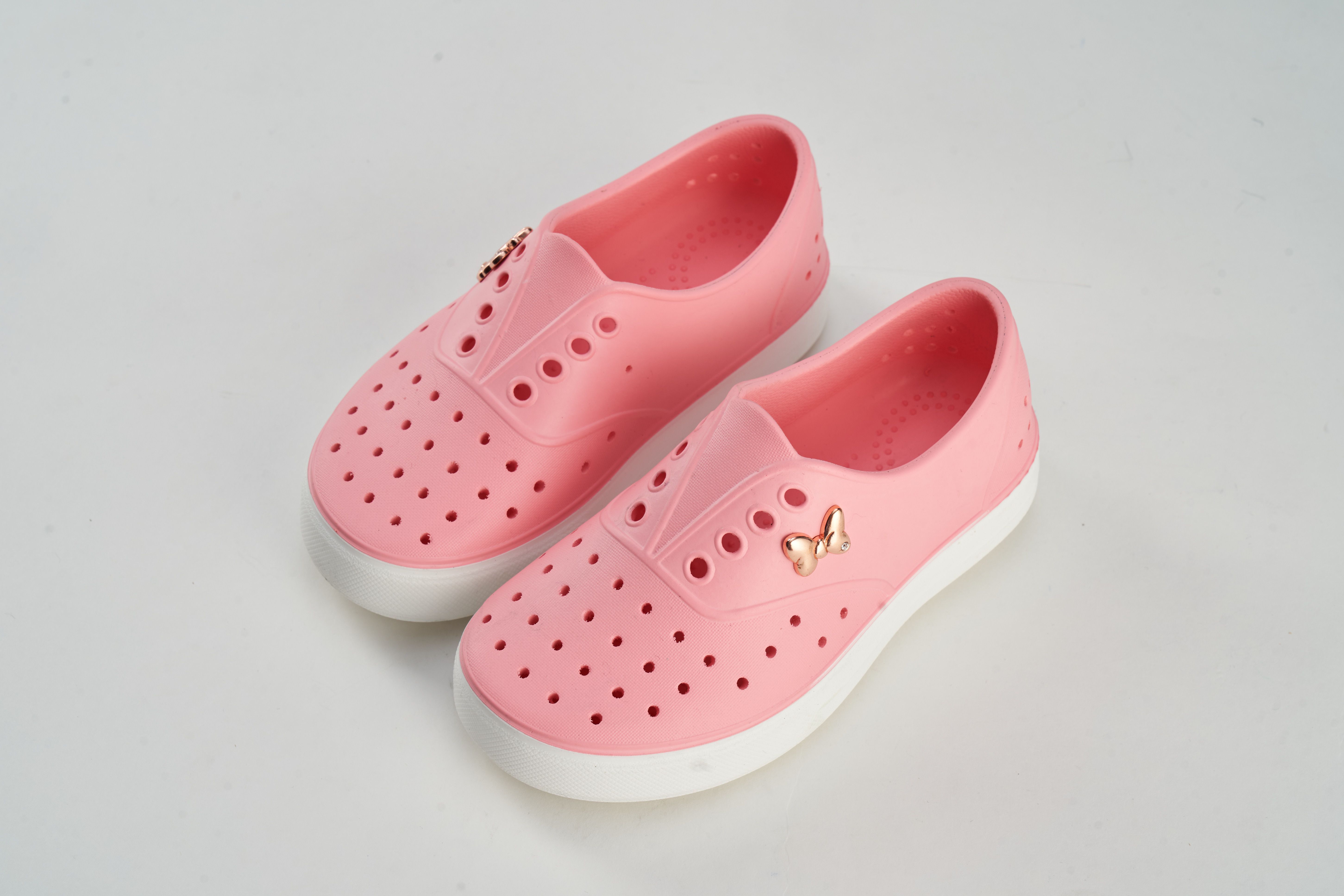 akachan honpo - 米妮洞洞鞋-粉紅色