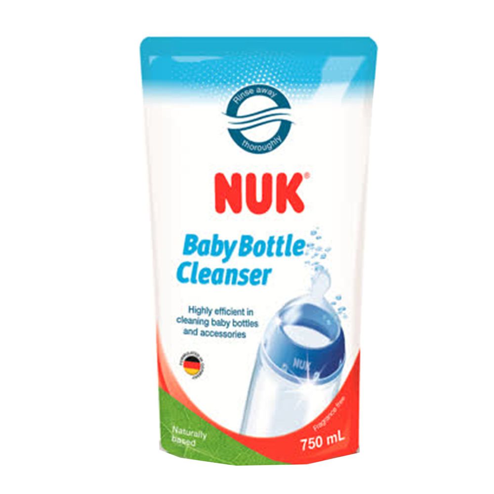 德國 NUK - 奶瓶清潔液-補充包-750ml