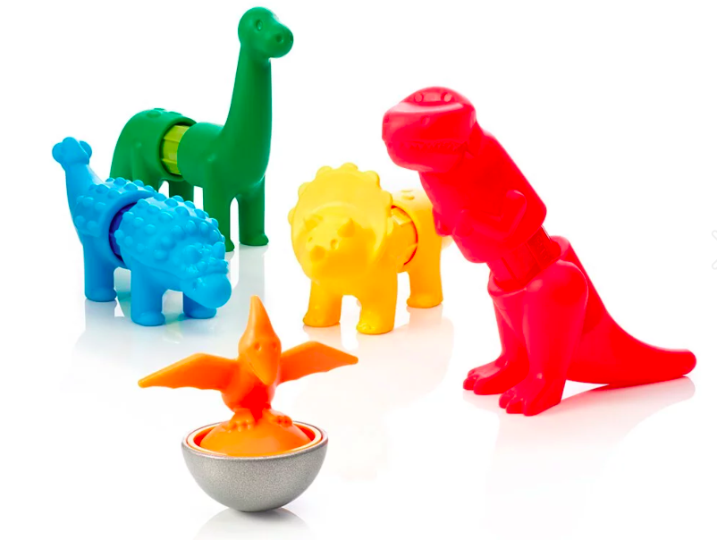 上誼文化 - 【SMARTMAX】磁力接接棒-恐龍變變變-1歲以上