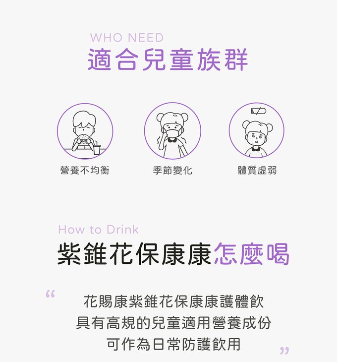 花賜康 - 紫錐花保康康護體飲15ml/瓶-10瓶/盒