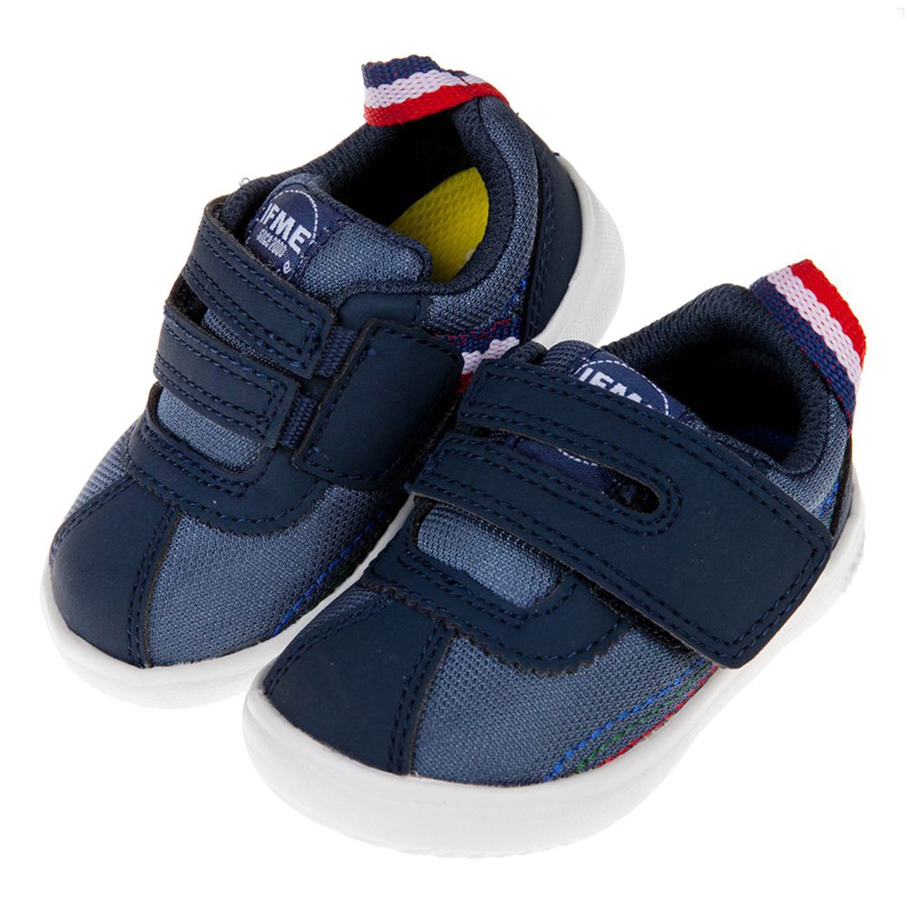 日本IFME - 日本IFME深藍色超輕量寶寶機能學步鞋