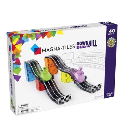 Magna-Tiles® - 磁力積木-魔幻磁力奔馳系列-魔幻磁力奔馳雙車40件組