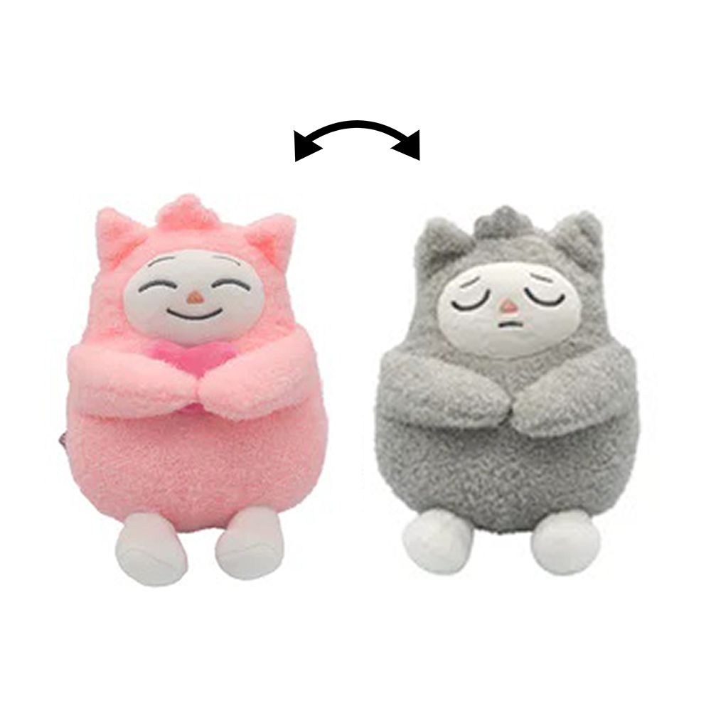 雙面設計「幸福和孤獨」的Emomo娃娃