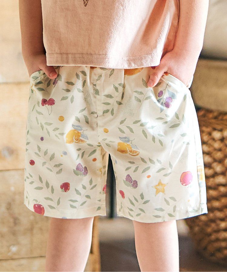 日本 apres les cours - 時髦風格工裝短褲-格子-灰