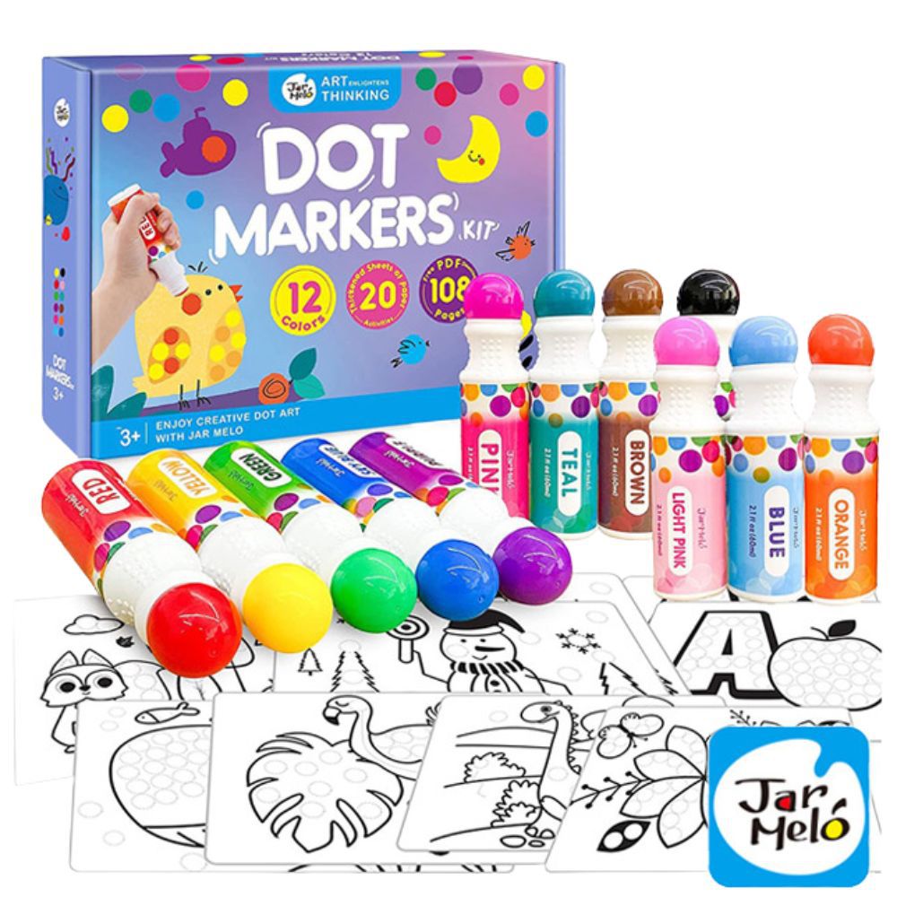 點點畫筆套裝12色 JA93931