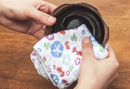 日本 Prairie Dog - 【和布華】日本製奈良五重紗 長毛巾-粉紅麻之葉 (30x80cm)