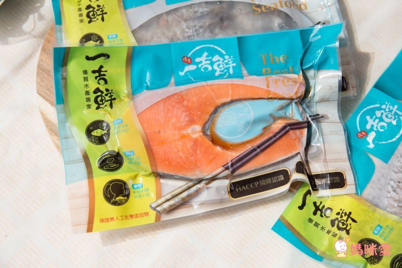 【一吉鮮新鮮水產】豪華海鮮麵、去刺鮮嫩鱸魚片、智利鮭魚片