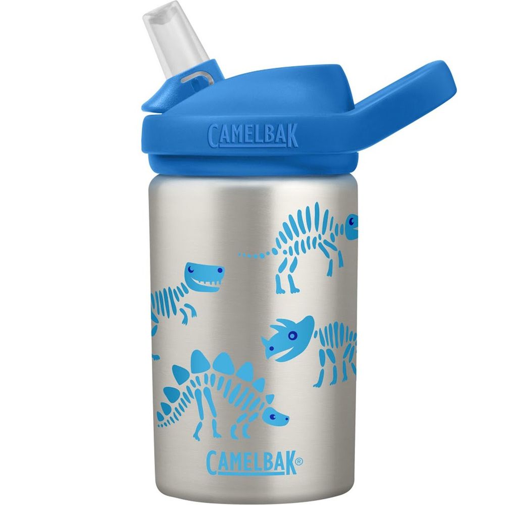 CamelBak - EDDY+ 兒童吸管單層不鏽鋼水瓶-恐龍遺跡 (400ml)-185g