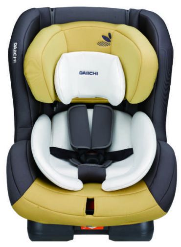 韓國大七DAIICHI - 奢華版0-7歲安全汽座-芥末黃
