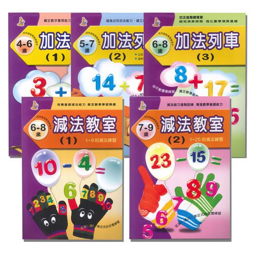 加減法練習系列-K04+K12+K13+K14+K15