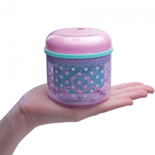 日本文具 SONIC - 自動停止乾電池式電動安全削鉛筆機-特別款-公主粉紅