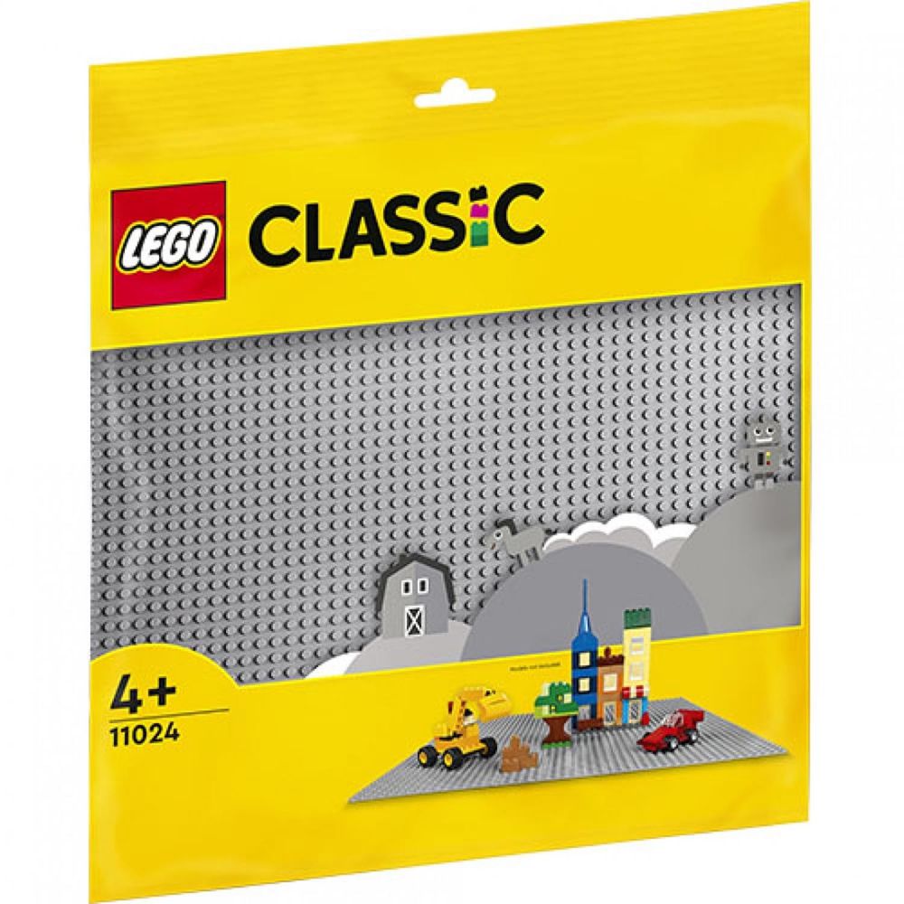 樂高 LEGO - 樂高積木 LEGO《 LT11024 》Classic 經典基本顆粒系列 - 灰色底板-1pcs