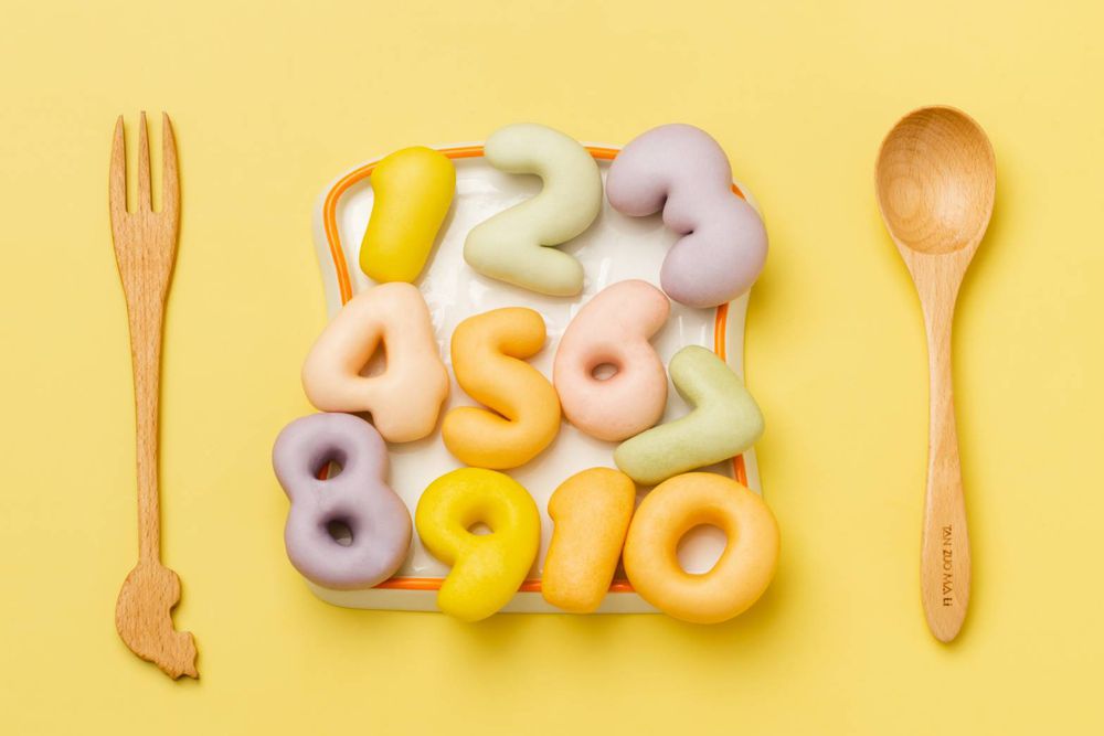 數字寶寶鮮奶饅饅-1~10 數數好好玩!!! (130公克)-130公克