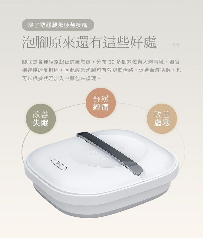 3ZeBra - 微電腦控溫SPA泡腳機-白色