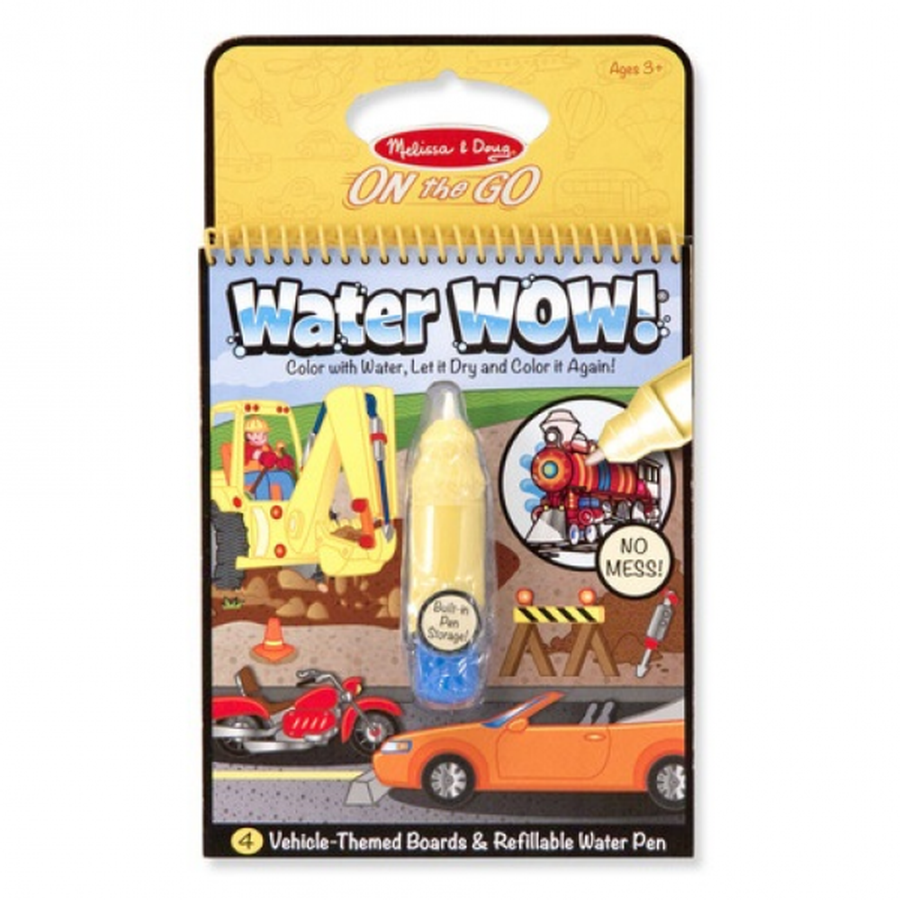 美國瑪莉莎 Melissa & Doug - MD 旅遊樂-水畫冊-交通工具