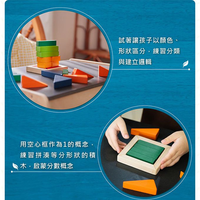 泰國 Plantoys - 分數概念學習組