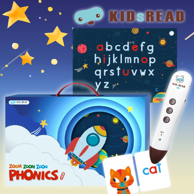 玩樂中學發音【KIDsREAD】zoom zoom zoom 自然拼音火箭
