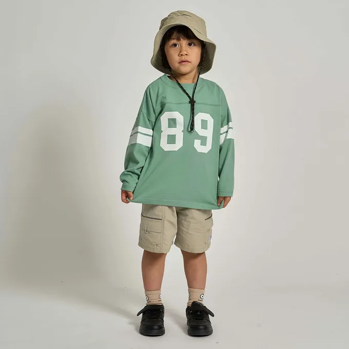 日本 b-ROOM - 抗汙防潑水 機能玩耍側口袋短褲-黑