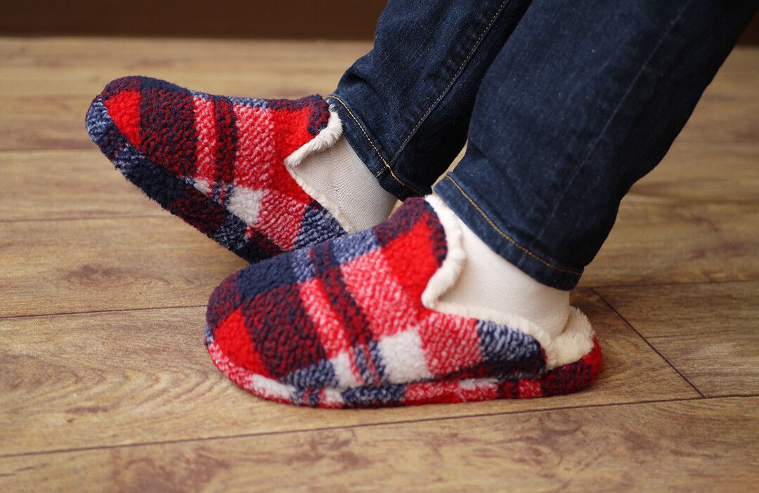 日本 DAIKAI - 療癒柔軟保暖室內拖鞋-狗狗立耳-奶油杏 (M(22-24cm))