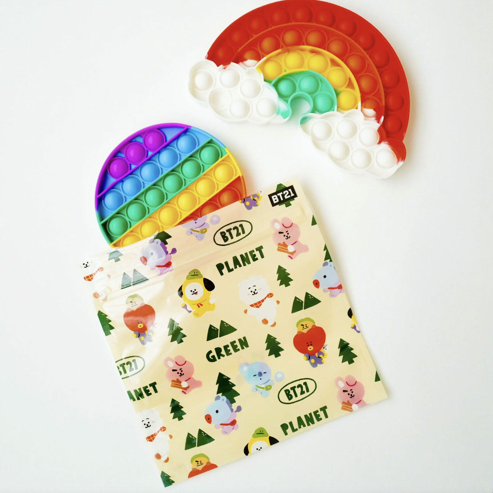 BT21新上市！【PlayBag 瘋狂小袋】抗菌繽紛夾鏈袋/密實袋