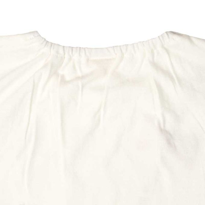 akachan honpo - 短袖T恤-印花-象牙白色