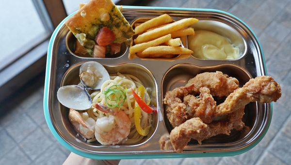 美國Kangovou 小袋鼠不鏽鋼安全兒童餐具