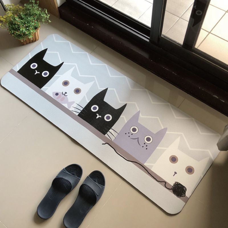 下雨防滑必備！Tromso 居家佈置 廚房防油地墊／腳踏墊/ 珪藻土