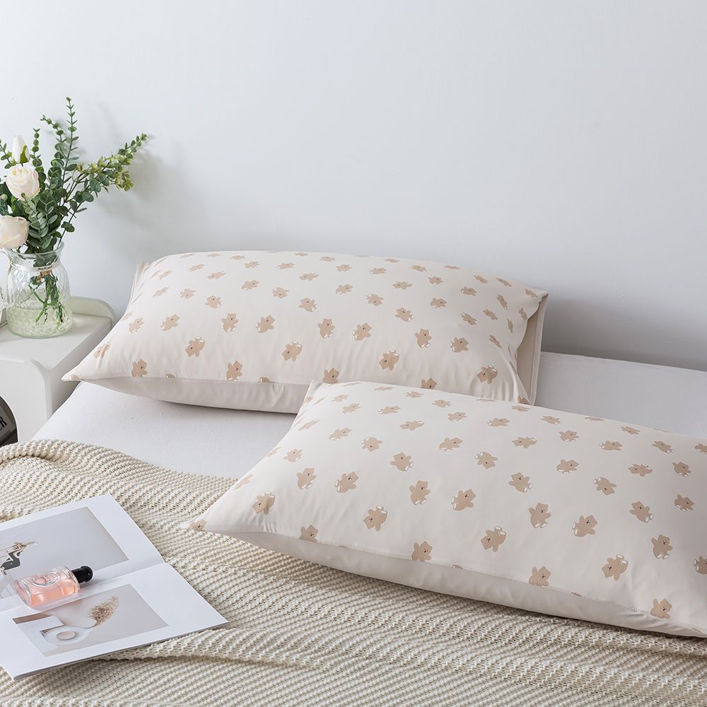 極致涼感抱冰枕套2入-布朗貝兒 (50x75m)