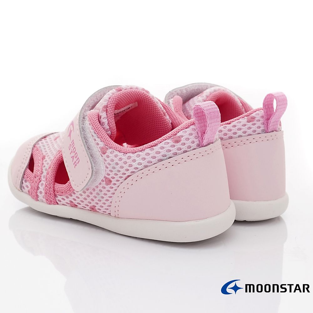 MOONSTAR日本月星 - 休閒機能寶寶學步鞋(寶寶段)-粉