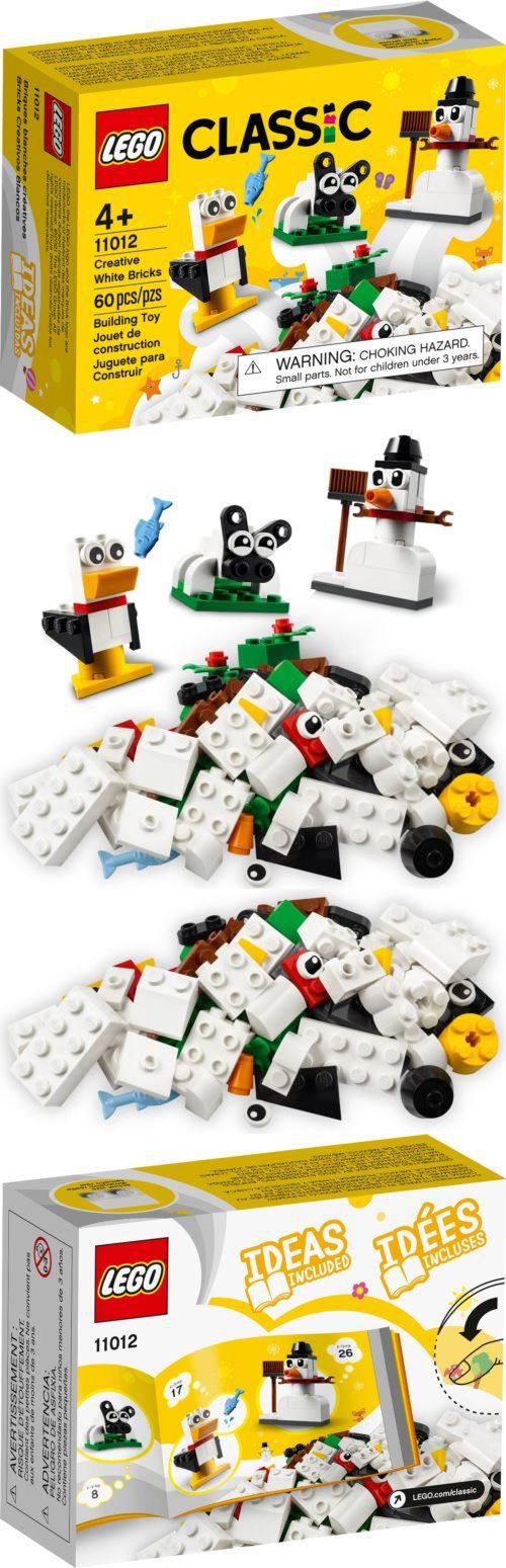 樂高 LEGO - 樂高積木 LEGO《 LT11012 》Classic 經典基本顆粒系列 - 創意白色顆粒-60pcs