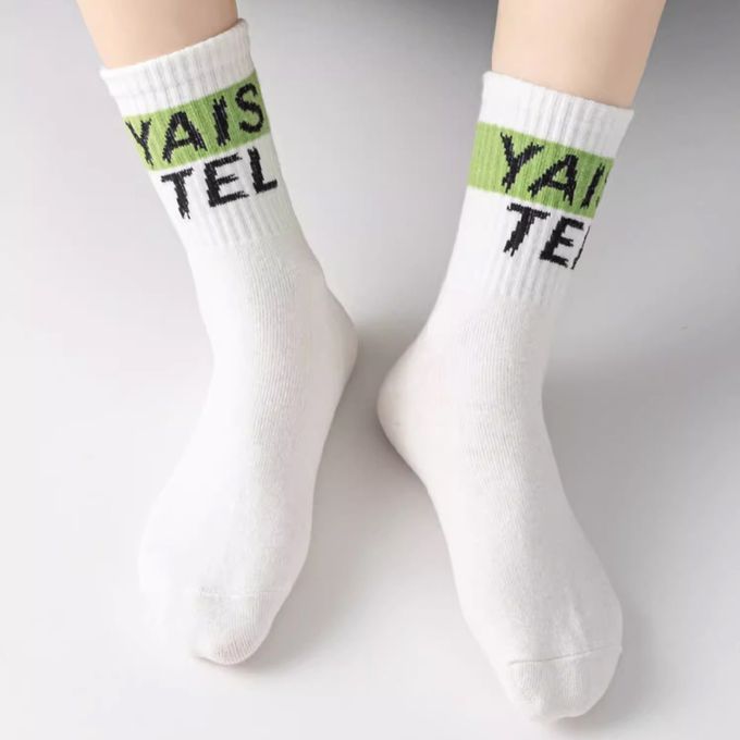 腳ㄚ子 - 幼/兒童棉質中筒襪 童襪 襪子 棉襪 兒童襪-快樂熊