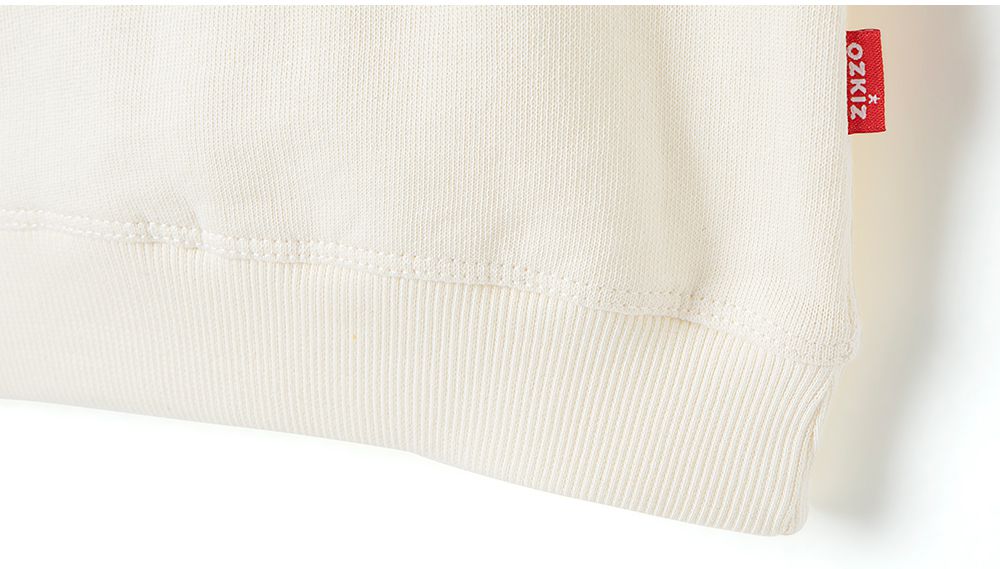 韓國 OZKIZ - 閃亮變色長袖大學T-足球