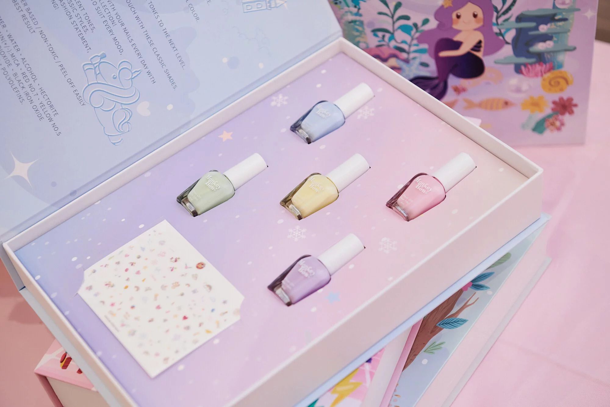 英國 MonkeyBow - 獨角獸指甲彩繪禮盒