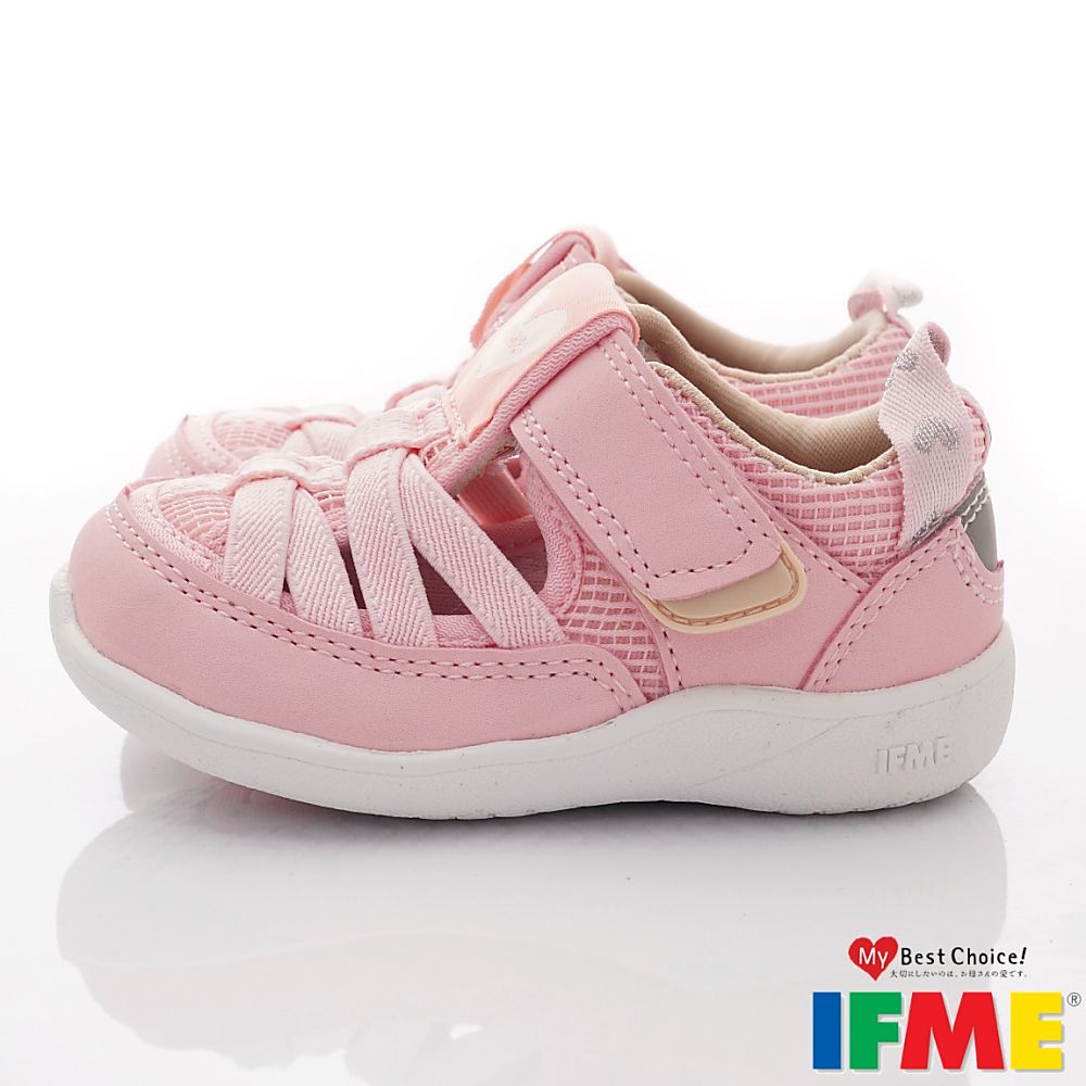 日本IFME - 速乾水涼鞋(寶寶段)-P-粉