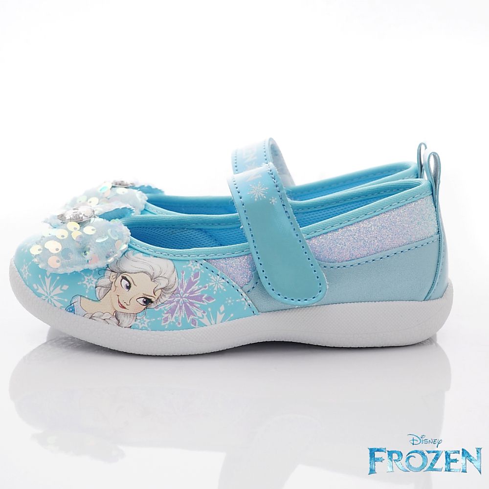 冰雪奇緣 - 台灣製冰雪奇緣公主鞋(中小童段)-休閒鞋-藍