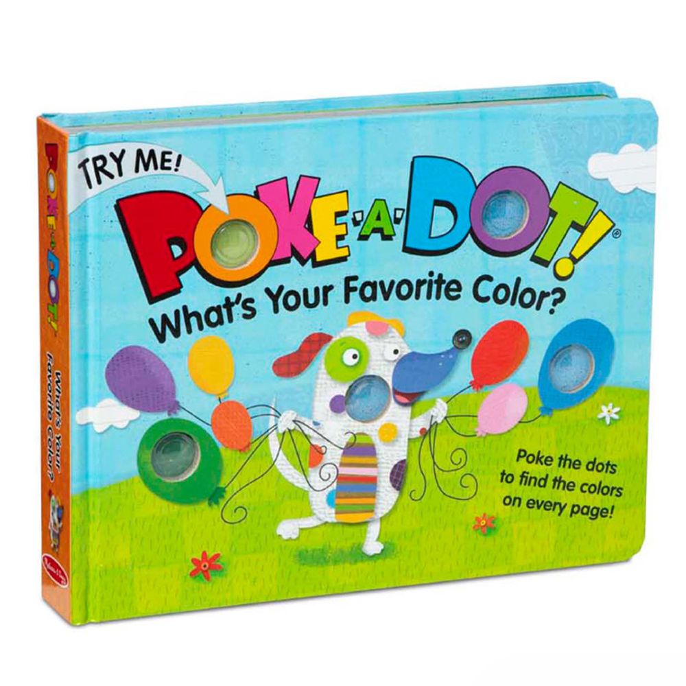 美國瑪莉莎 Melissa & Doug - 神奇泡泡書-我最喜歡的顏色