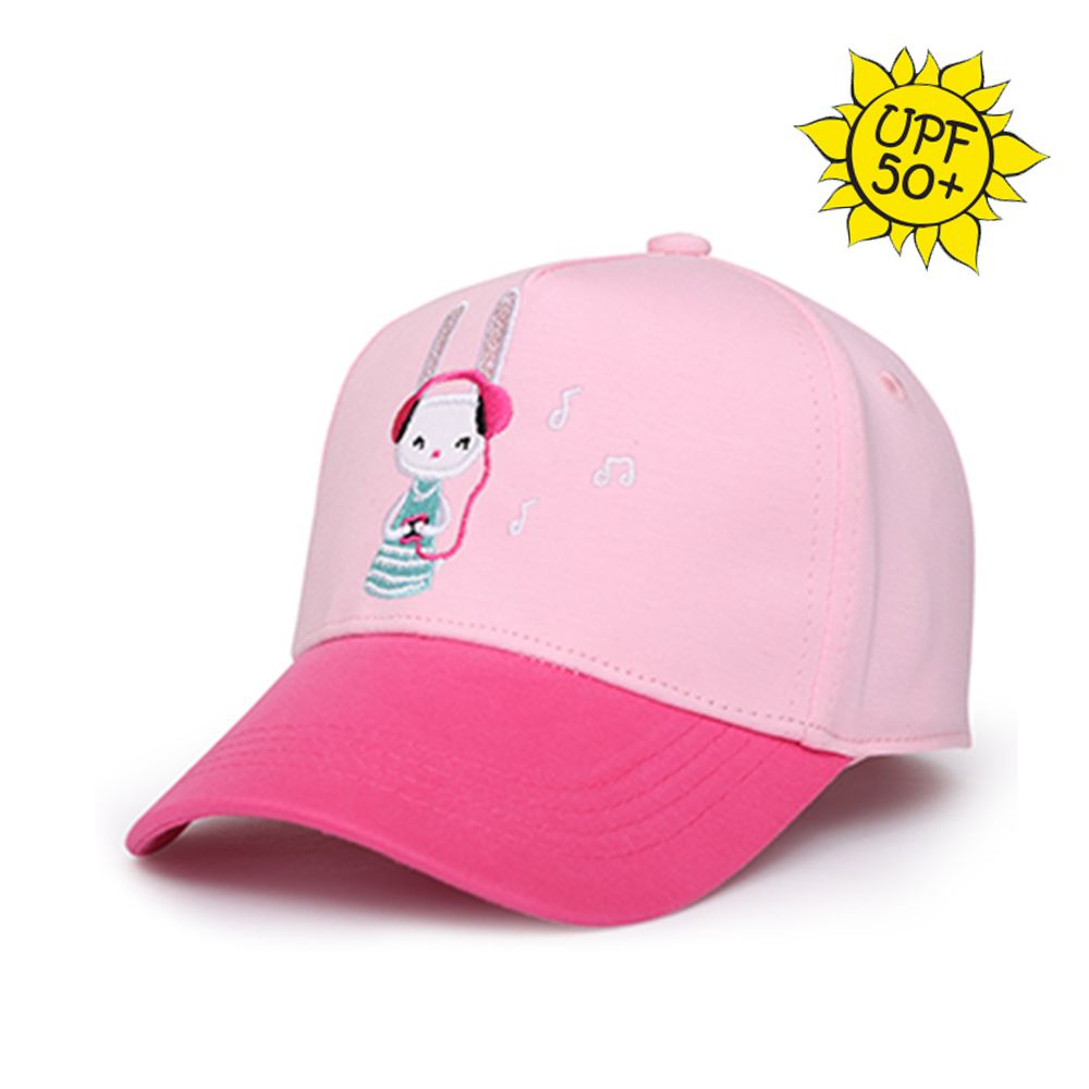 加拿大 flapjackkids - 防曬透氣棒球帽-兔子