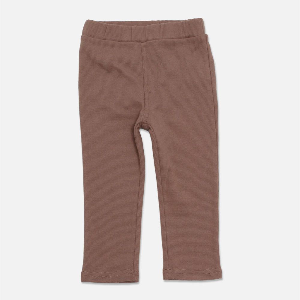 品牌熱銷 百搭彈力伸縮長褲-淺摩卡棕