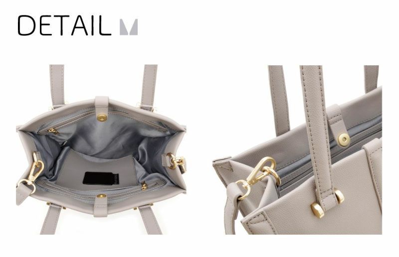 日本 FIRANO - 直式收納俐落2WAY托特包-黑 (33x28x13cm)