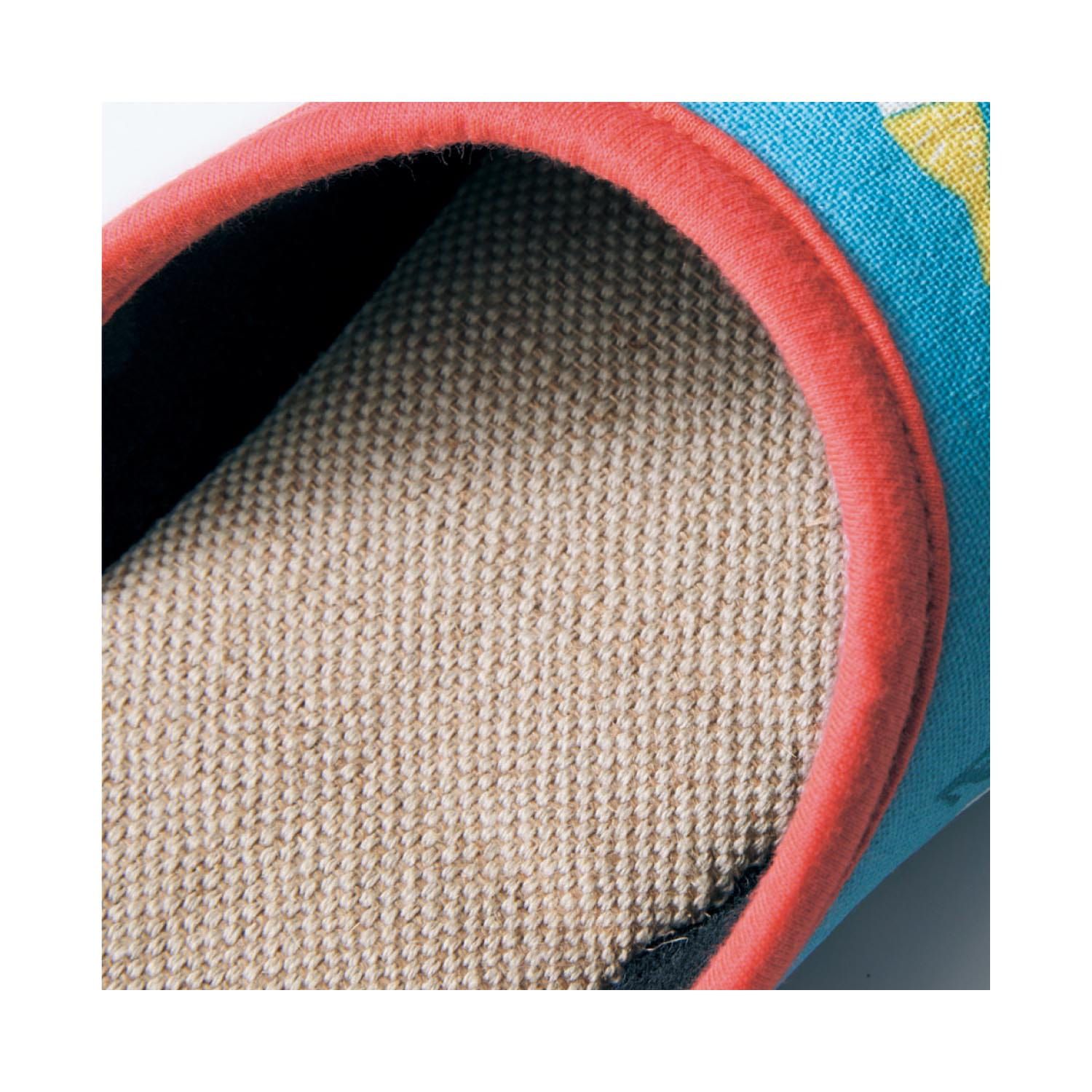 日本千趣會 - 時尚花樣可機洗室內拖鞋-花草-紫紅系 (M(23-25cm))