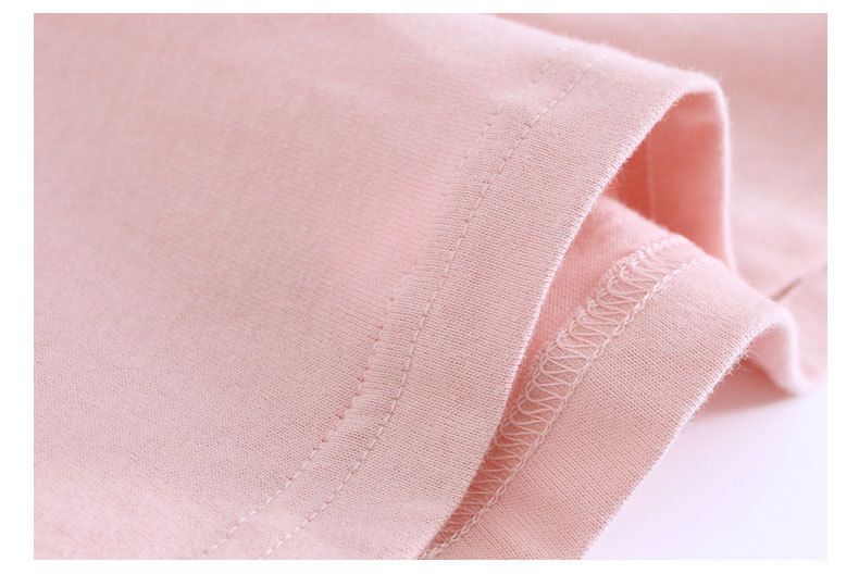 MAMDADKIDS - 純棉長袖睡裙-公主蕾絲領-紫粉色