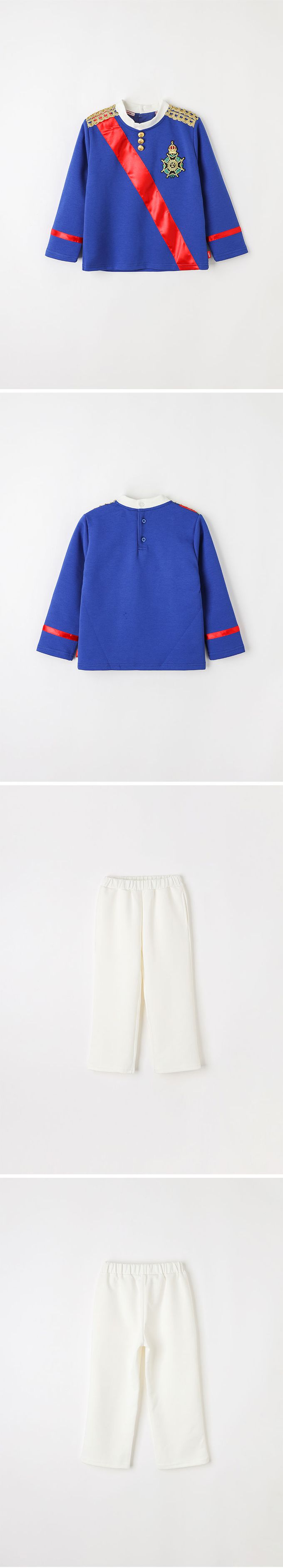 韓國 OZKIZ - 英國王子長袖套裝