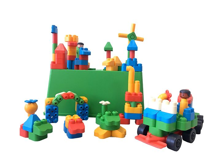 上誼文化 - 德國PolyM安全軟積木 –寶寶豪華箱積木PolyM TWINI First Blocks