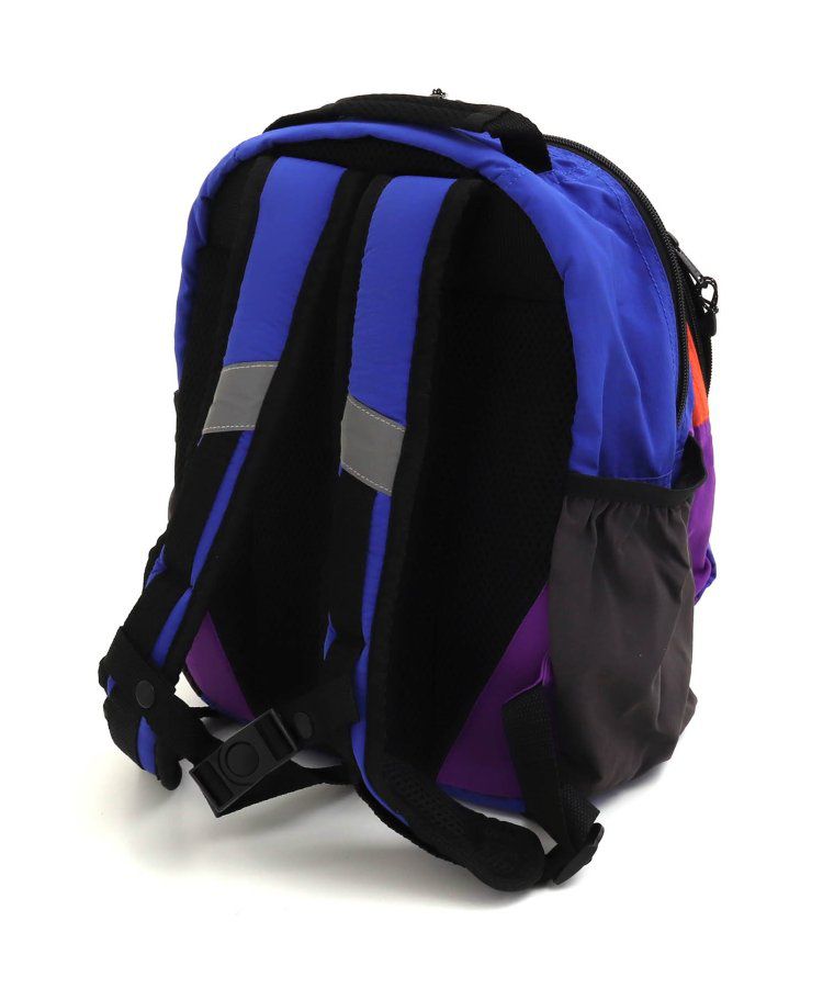 日本 BREEZE - 高機能輕量減壓設計兒童背包-白綠棋盤格 (33x24x13cm)