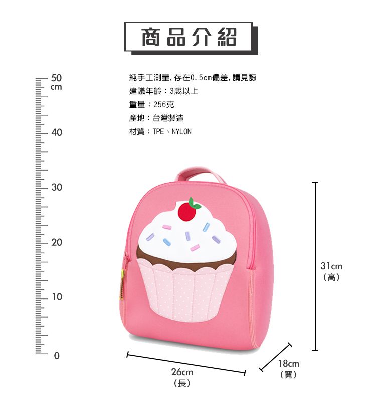 美國 Dabbawalla - 瓦拉包-蛋糕派對後背包