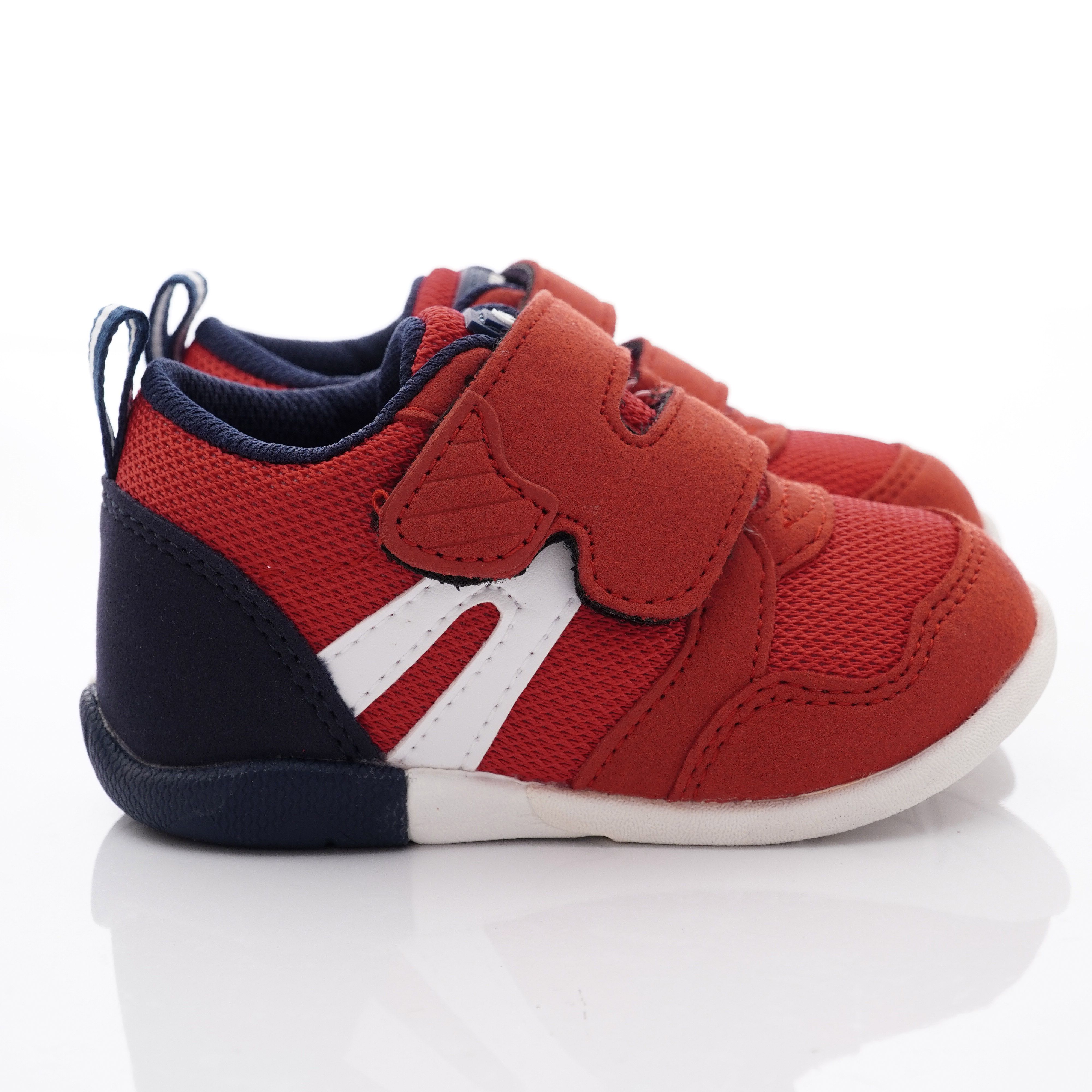 Moonstar日本月星 - 機能童鞋-HI系列3E學步鞋(寶寶段)-暗紅