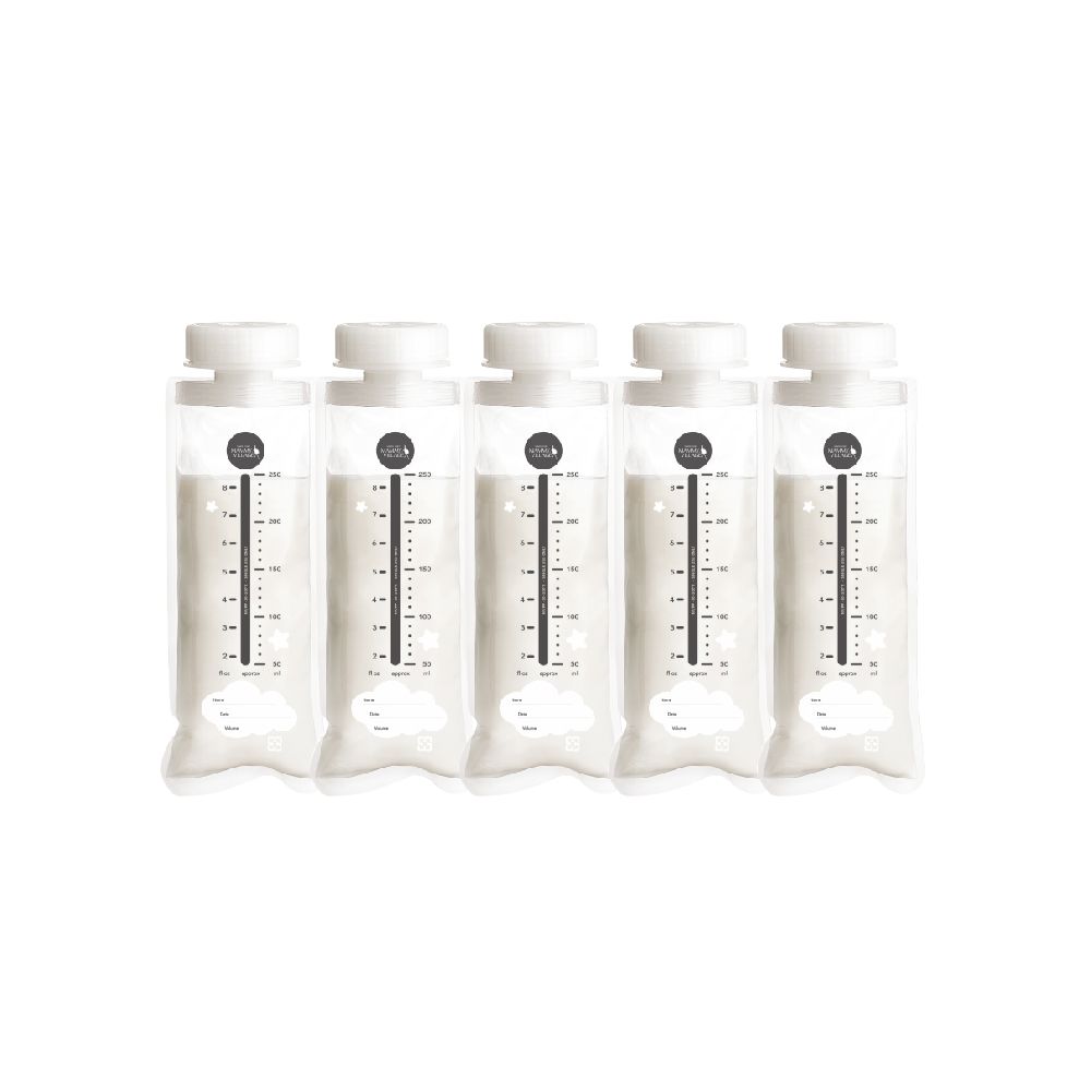 寬口徑拋棄式奶瓶-補充包-250ml/5入
