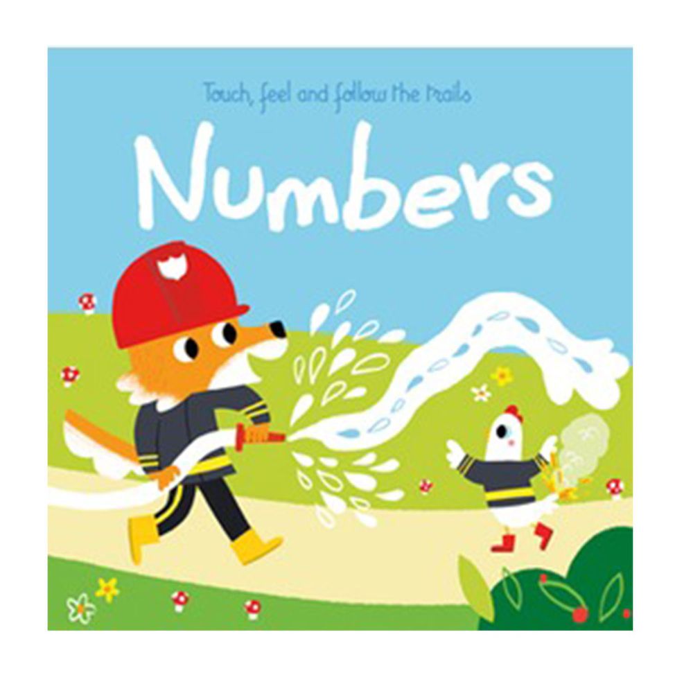 Kidschool - NUMBERS: TOUCH, FEEL AND FOLLOW THE TRAILS 觸摸軌道書：數字