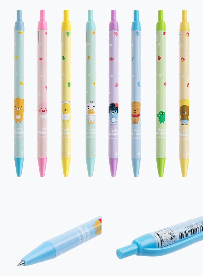 Kakao Friends - 認真筆記8入組-Ryan