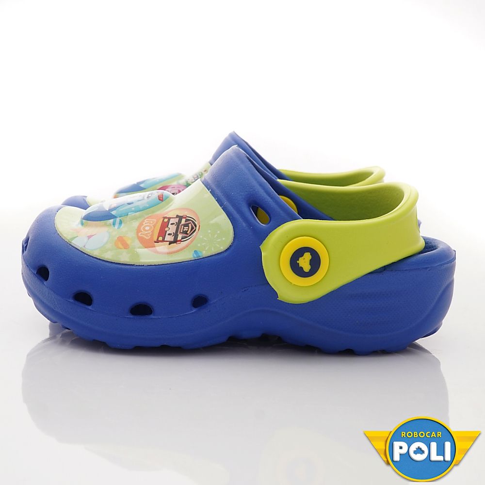 台灣製波力電燈園丁鞋(中小童段)-園丁鞋-藍色